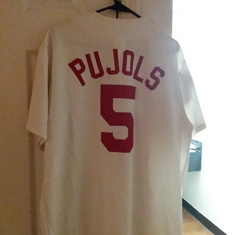 Albert Pujols hall of fame authentic jersey